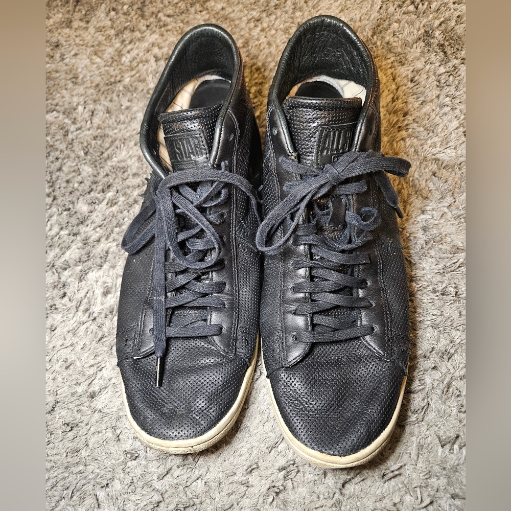 John Varvatos x Converse Star Player Black Perf